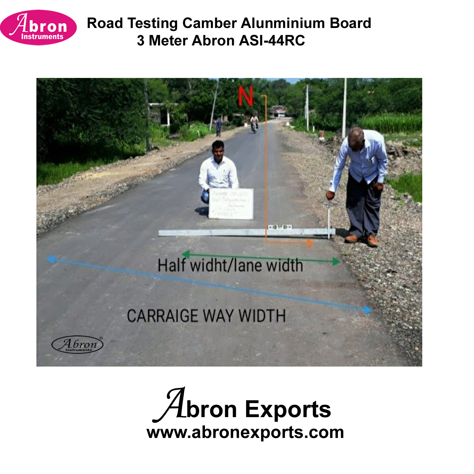 Road Testing Camber Alunminium Board 3 Meter Abron1 ASI-44RC 